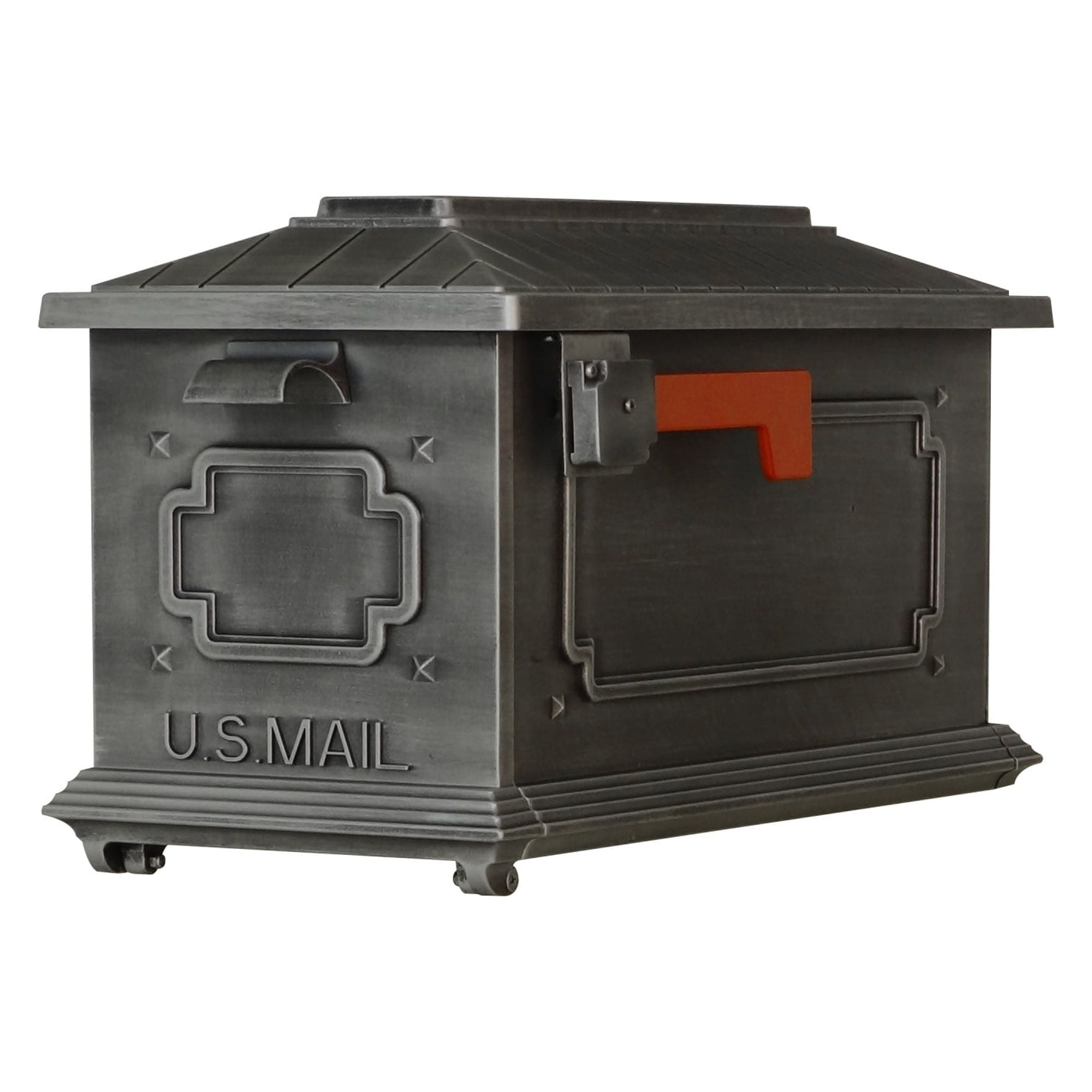 Kingston Curbside Mailbox Decorative Aluminum Elegant Mailbox