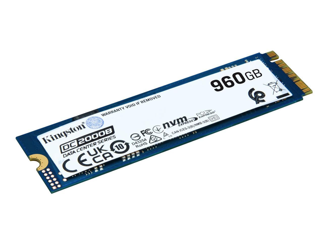 Kingston DC2000B 480 GB Solid State Drive - M.2 2280 Internal - PCI Express NVMe [PCI Express NVMe 4.0 x4] (sedc2000bm8-480g)