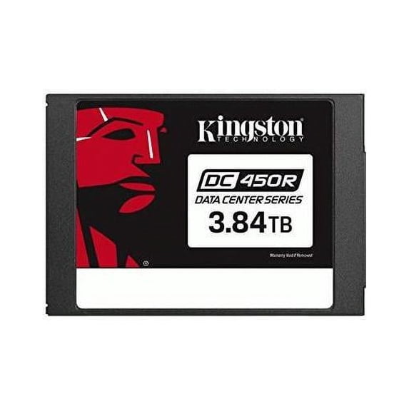 Kingston DC450R 3.84 TB Solid State Drive, 2.5" Internal, SATA (SATA/600), Read Intensive