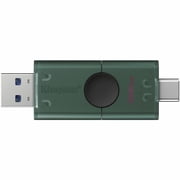 Kingston DataTraveler Duo 128GB USB 3.2 Type A + Type C Gen 1 On-The-Go Flash Drive