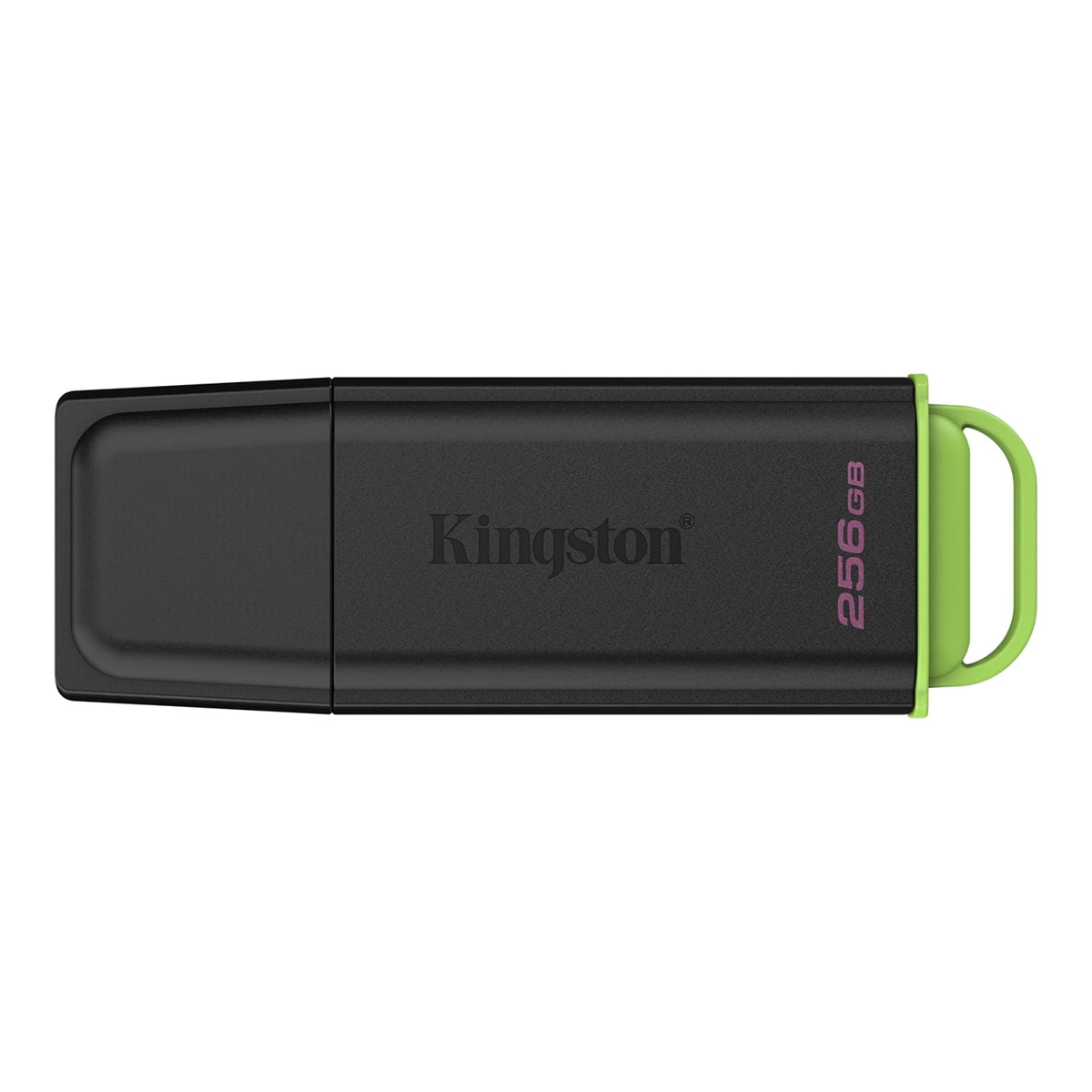 Kingston DataTraveler Exodia USB Flash Drive - 256 GB - USB 3.2 (Gen 1) Type A - Black, Green