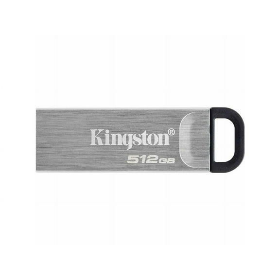 Kingston DataTraveler Kyson 512GB USB 3.2 (Gen 1) Type A Flash Drive - 512 GB - USB 3.2 (Gen 1) Type A - 200 MB/s Read Speed - 60 MB/s Write Speed
