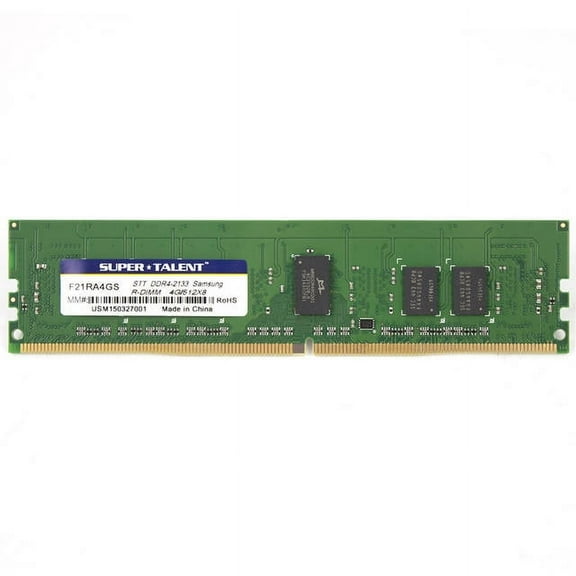 Kingston F21SA4GS Super Talent Ddr4-2133 Sodimm 4gb/512mx8 Cl15 Samsung Chip Notebook Memory