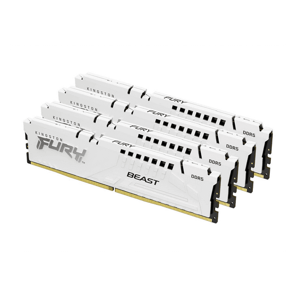 Kingston FURY Beast 128GB (4 x 32GB) 288-Pin PC RAM DDR5 5200 (PC5 41600) Memory (Desktop Memory) Model KF552C40BWK4-128 R