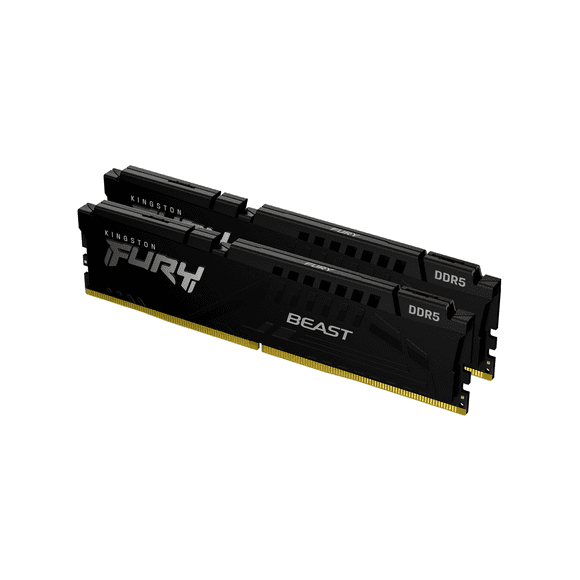 Kingston FURY Beast 32GB (2 x 16GB) 288-Pin PC RAM DDR5 5200 (PC5 41600) Memory (Desktop Memory) Model KF552C36BBEK2-32