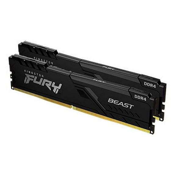 Kingston FURY Beast 32GB KIT (2x16GB) 3200MHz DDR4 Desktop Memory KF432C16BB1K2/32