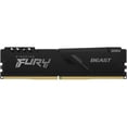 thumbnail image 1 of Kingston FURY Beast 4GB DDR4 SDRAM Memory Module - 4 GB (1 x 4GB) - DDR4-2666/PC4-21333 DDR4 SDRAM - 2666 MHz - CL16 - 1.20 V - 288-pin - DIMM - Lifetime Warranty, 1 of 7