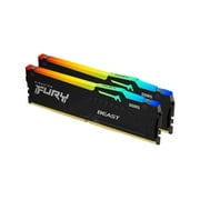 Kingston FURY Beast 64GB 2 x 32GB 288-Pin PC RAM DDR5 6000 PC5 48000 Memory Desktop Memory Model KF560C30BBEAK2-64
