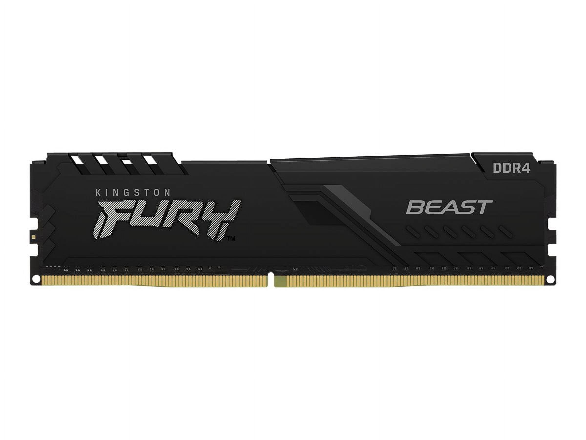 Kingston FURY Beast - DDR4 - kit - 16 GB: 2 x 8 GB - DIMM 288-pin