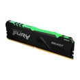 thumbnail image 1 of Kingston FURY Beast RGB 16GB 3200MT/s CL16 Desktop Memory (Single Module), 1 of 5