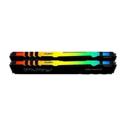 Kingston FURY Beast RGB 16GB KIT 2x8GB 3200MHz DDR4 Desktop Memory KF432C16BBAK2/16