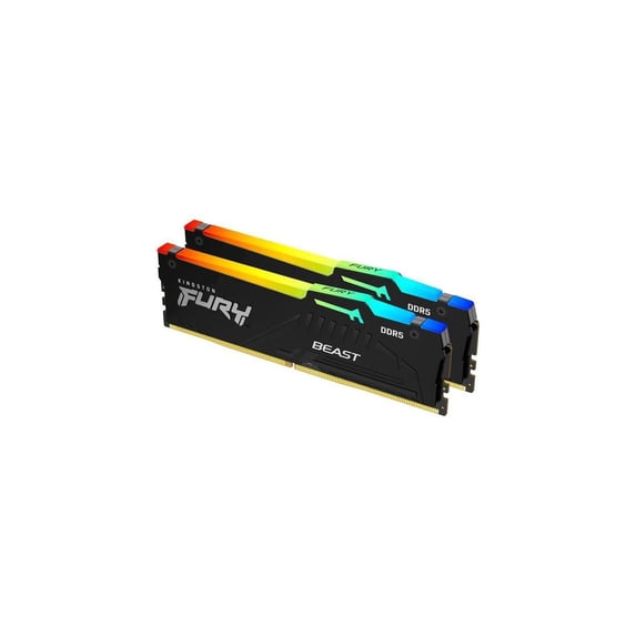 Kingston FURY Beast 64GB (2 x 32GB) 288-Pin PC RAM DDR5 5200 (PC5 41600) Memory (Desktop Memory) Model KF552C40BBAK2-64