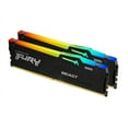 thumbnail image 1 of Kingston FURY Beast RGB 64GB (2 x 32GB) 288-Pin PC RAM DDR5 5600 (PC5 44800) Desktop Memory Model KF556C40BBAK2-64, 1 of 4