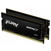 Kingston FURY Impact 32GB 2 x 16GB 262-Pin DDR5 SO-DIMM DDR5 6400 PC5 51200 Laptop Memory Model KF564S38IBK2-32