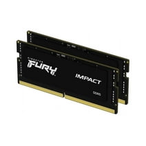 Kingston FURY Impact 64GB (2 x 32GB) 262-Pin DDR5 SO-DIMM DDR5 5600 (PC5 44800) Laptop Memory Model KF556S40IBK2-64