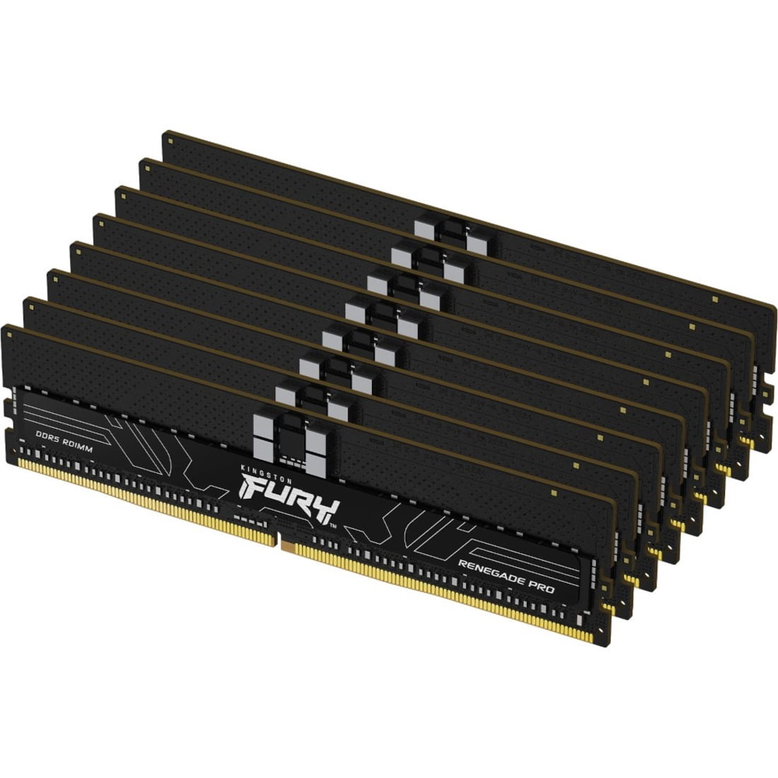Kingston FURY RENEGADE PRO 16GB DDR5 メモリ Kingston FURY Renegade Pro 128GB (8 x 16GB) DDR5 SDRAM Memory Kit