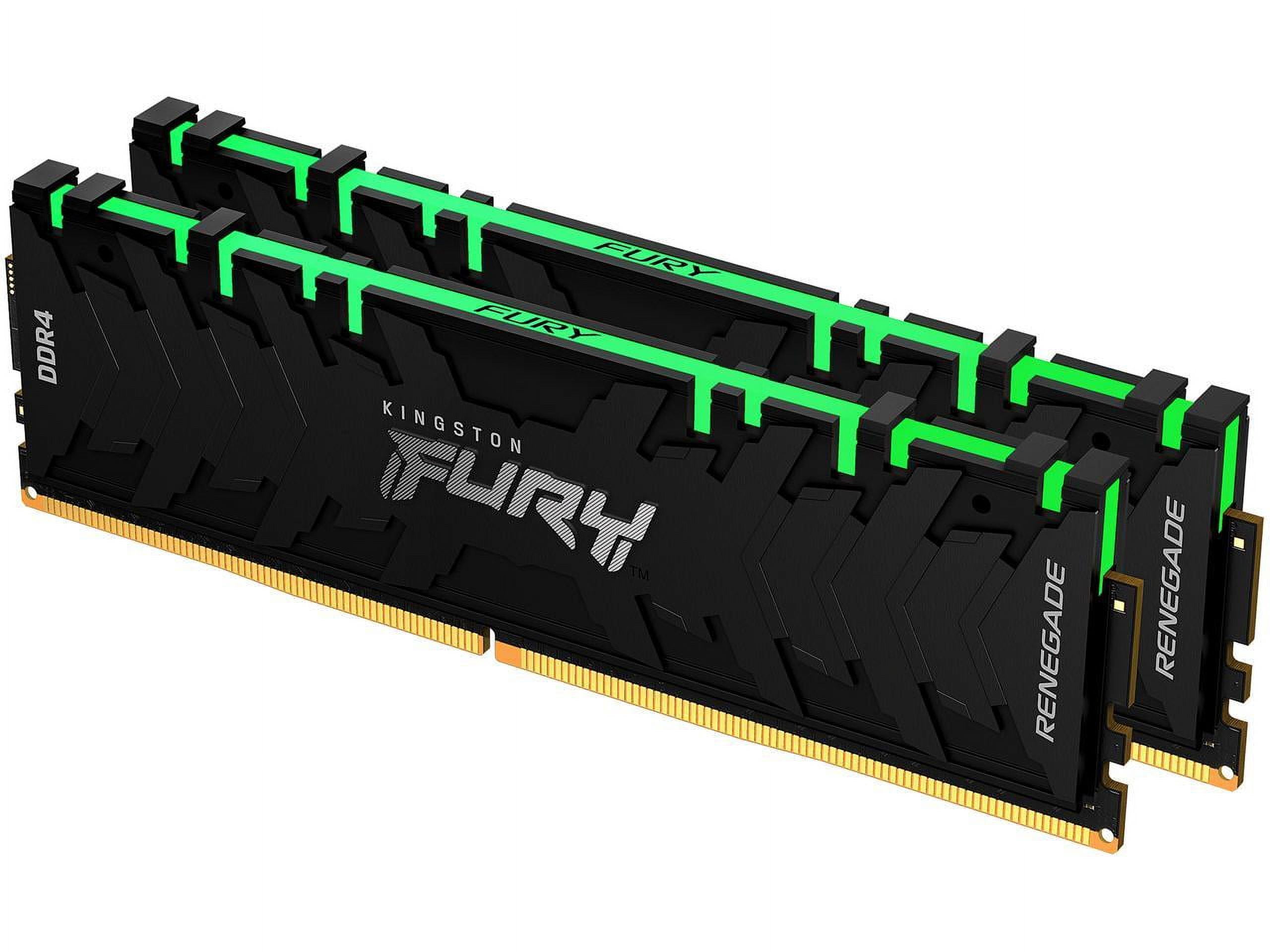 Kingston FURY Renegade RGB 32GB DDR4 3600 Desktop Memory, CAS