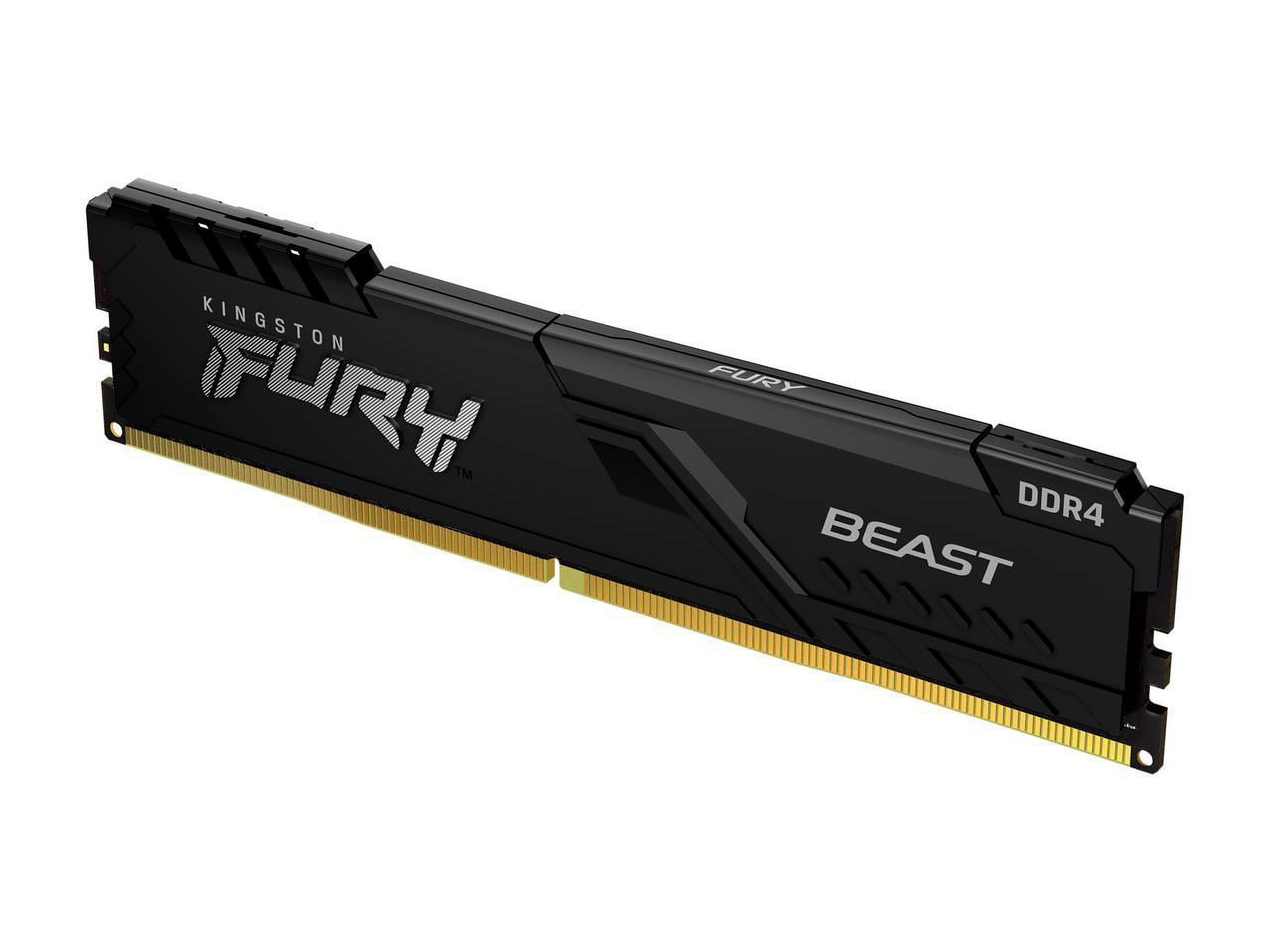 coyotl　Kingston FURY Beast DDR4 16GB Kingston Fury Beast DDR4 16GB 3200MHz RAM, Desktop Performance