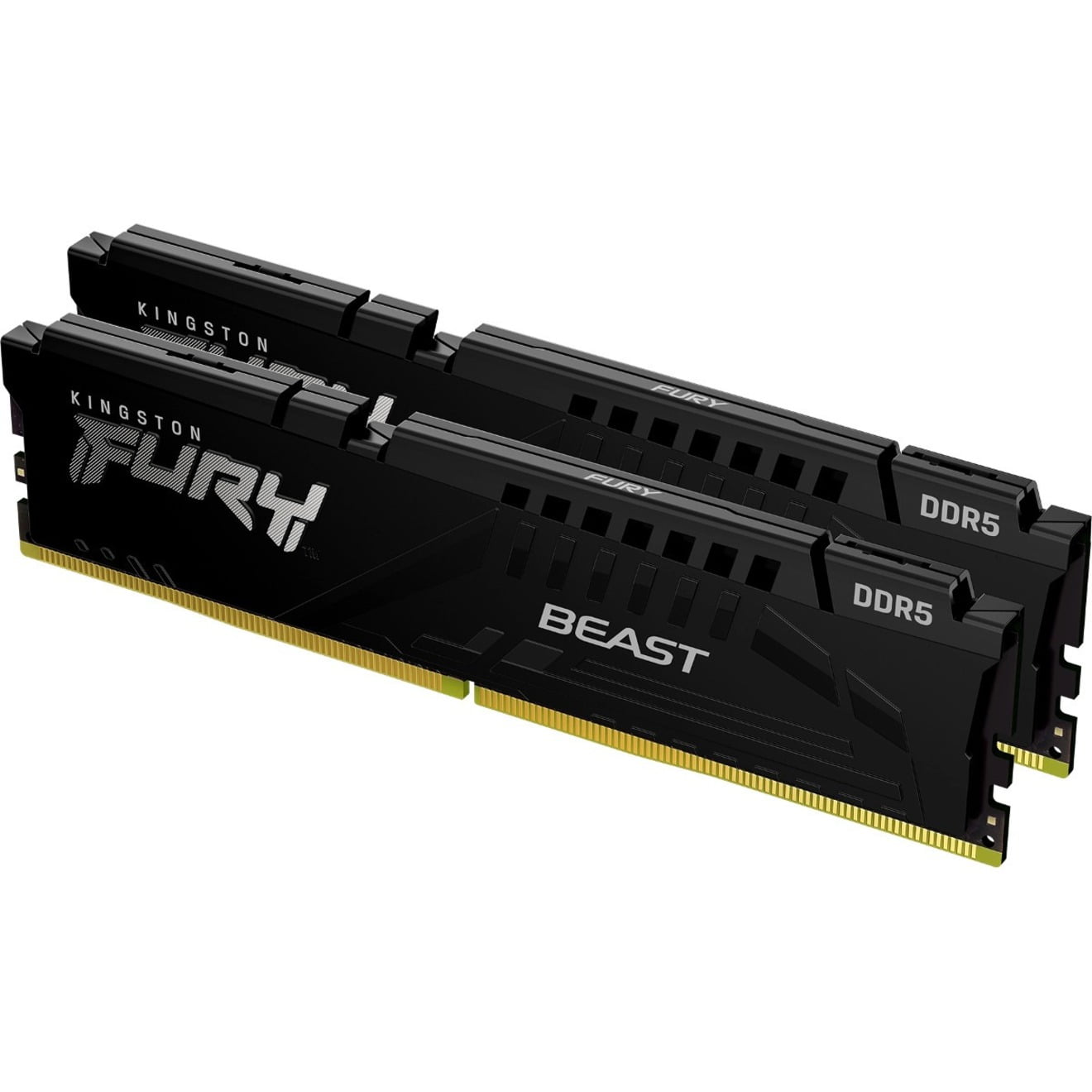 Kingston FURY BEAST DDR5 32GB② Kingston FURY Beast White RGB 32GB (2x16GB) 5200MT/s CL40 DDR5 XMP