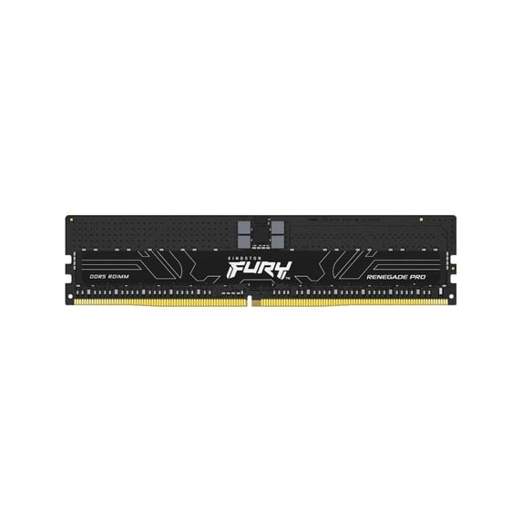 Kingston FURY Renegade Pro 16GB DDR5 SDRAM Memory Module - For Desktop PC, Workstation - 16 GB (1 x 16GB) - DDR5-5600/PC5-44800 DDR5 SDRAM - 5600 MHz - CL36 - 1.25 V - ECC - Registered -