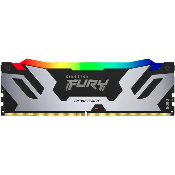 Kingston Fury Renegade RGB 16GB (1 x 16GB) 288-Pin PC RAM DDR5 6000 (PC5 48000) Desktop Memory Model KF560C32RSA-16