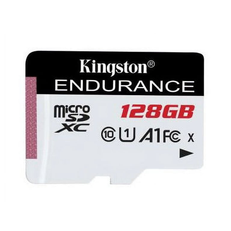 Kingston High Endurance 128GB MicroSDHC Flash Memory Card High