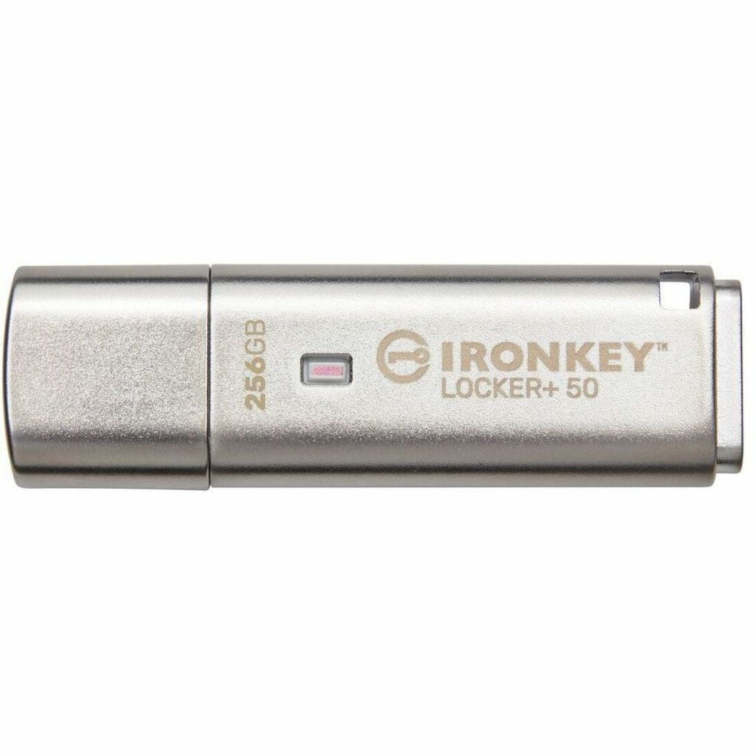 Kingston IronKey+ 50 256GB USB 3.2 [Gen 1] Type A Flash Drive (iklp50-256gb)
