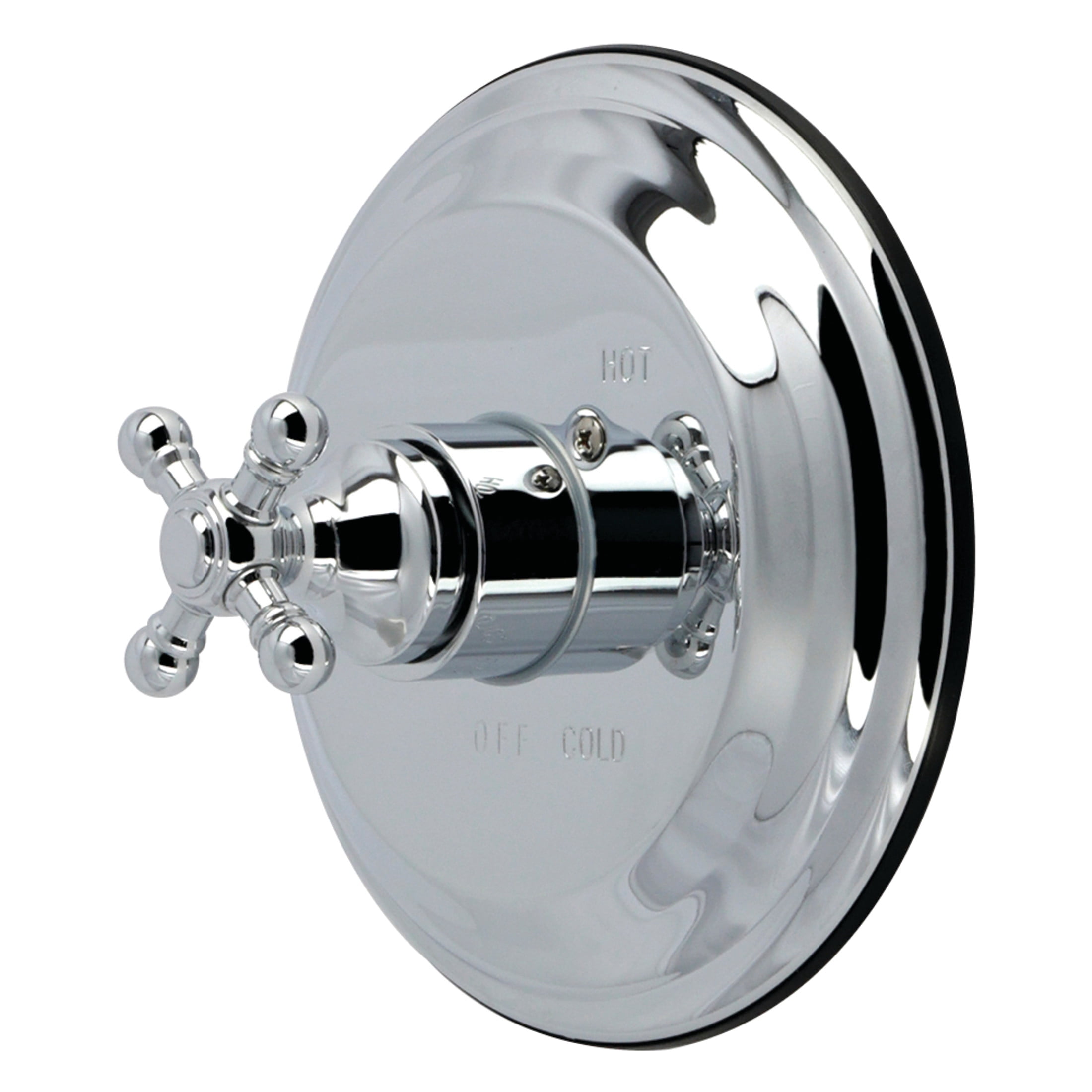 Kingston KB2631BXE Metropolitan Single-Handle Pressure Balanced Shower Valve and Trim Set - Valve Included in Polished Chrome