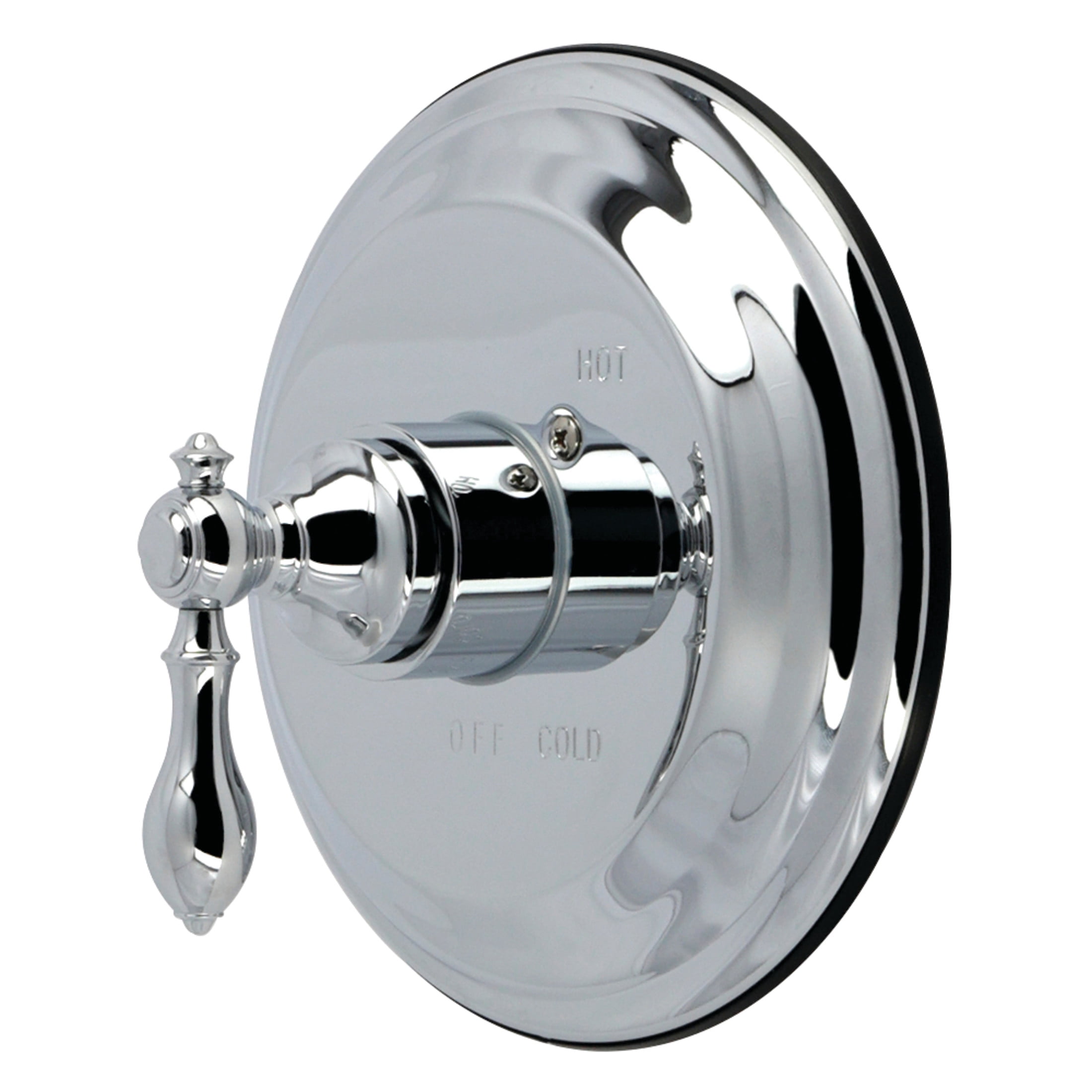Kingston KB3631ACLE American Classic Single-Handle Pressure Balanced Shower Valve and Trim Set - Valve Included in Polished Chrome