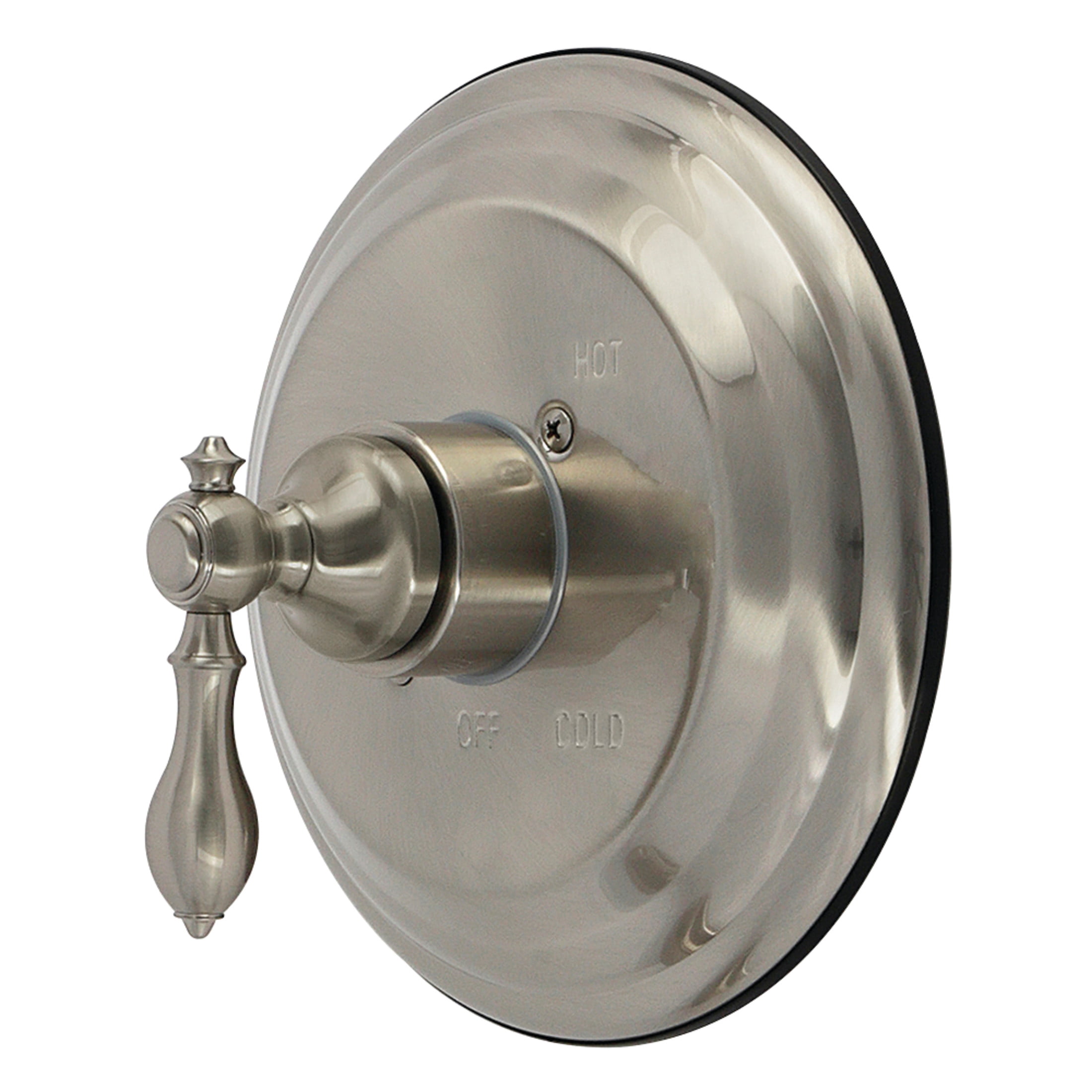 Kingston KB3638ACLE American Classic Single-Handle Pressure Balanced Shower Valve and Trim Set - Valve Included in Brushed Nickel