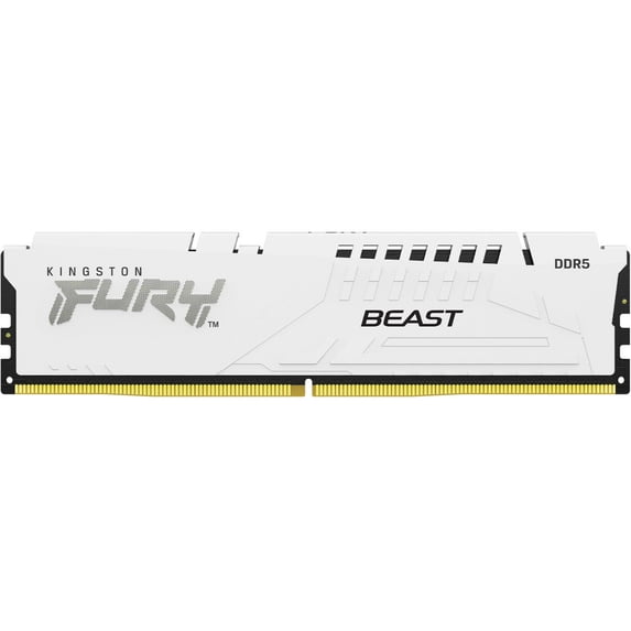 Kingston KF560C36BWE32 - 32GB (1 x 32GB) - DDR5-6000/PC5-48000 DDR5 SDRAM - 6000MHz Dual-rank Memory - CL36 - 1.35V - FURY Beast RAM Module for Motherboard, Computer