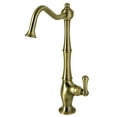 thumbnail image 1 of Kingston KS1193AL Heritage Single-Handle Cold Water Filtration Faucet, Antique Brass, 1 of 4