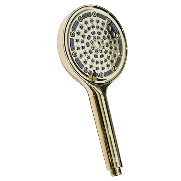 Kingston KXH635A2 Regal 6-Function Hand Shower with Power Wash, Polished Brass
