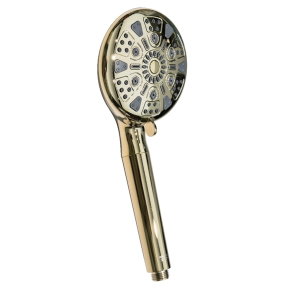 Kingston KXH935A2 Regal 9-Function Hand Shower with Power Wash, Polished Brass
