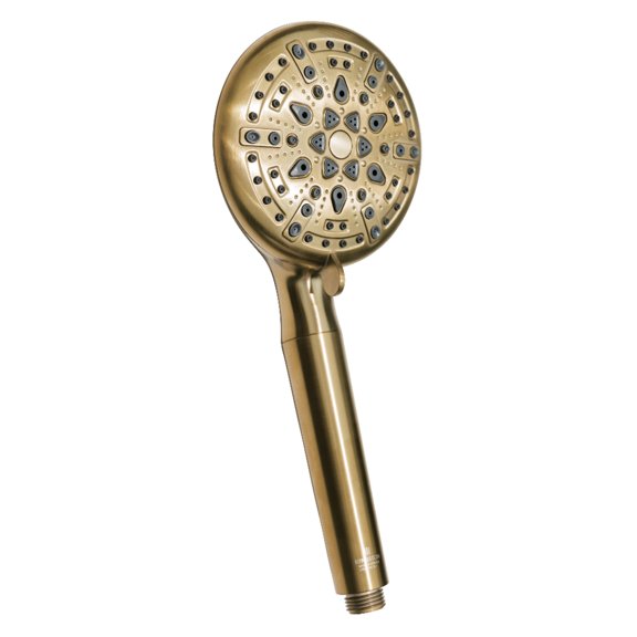 Kingston KXH936A7 Regal 9-Function Hand Shower with Power Wash, Brushed Brass