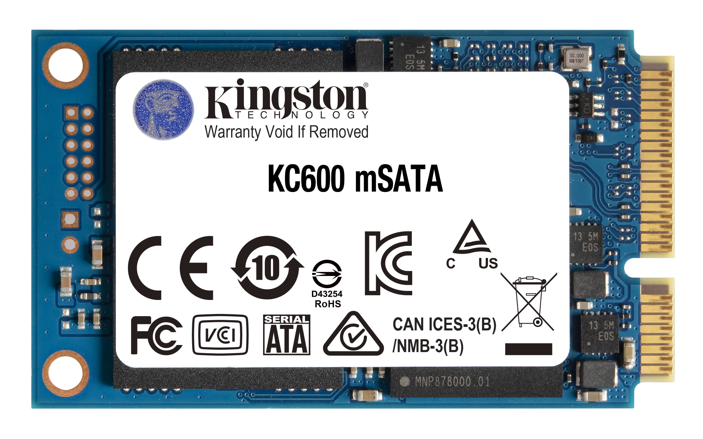 Kingston Kc600 - Solid State Drive - Encrypted - 512 Gb - Internal