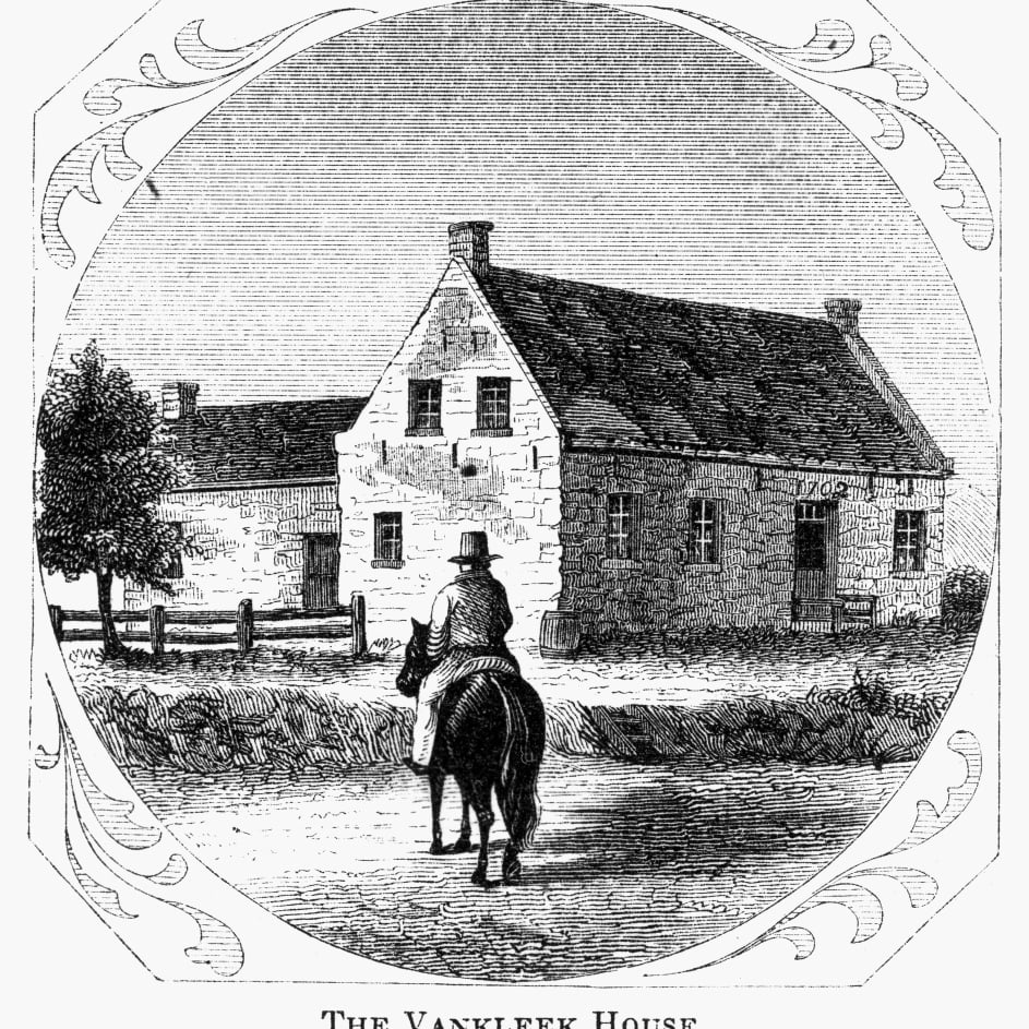 Kingston Legislature 1778. Nthe Van Kleek House Then A Tavern In