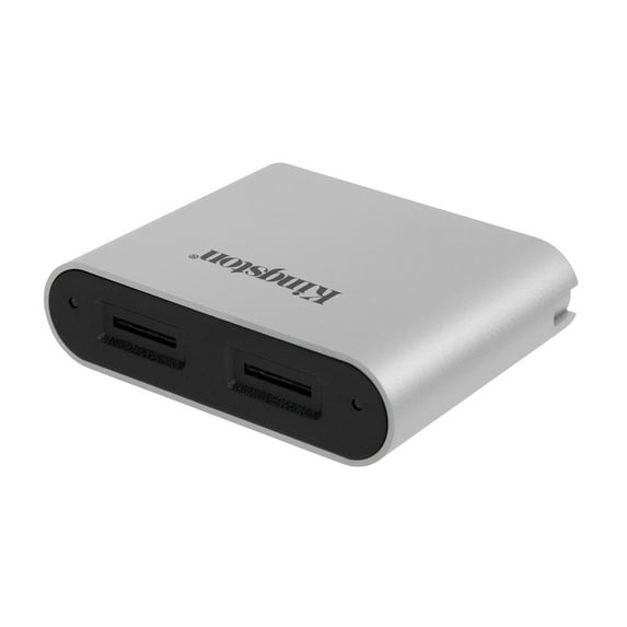 Kingston MobileLite Plus microSD Reader USB 3.2 Gen 1 Workflow Dual-Slot microSDHC/SDXC UHS-II WFS-SDC