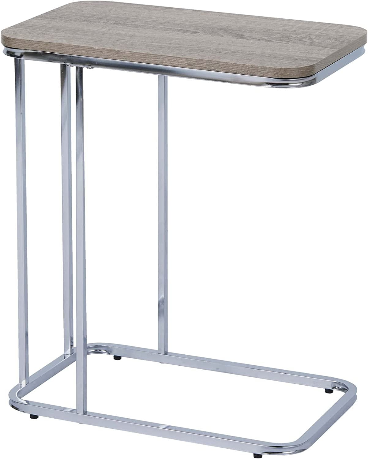 Kingston Modern Square Coffee Side End Table with Faux Marble Top End