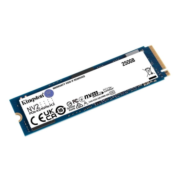 Kingston NV2 PCIe 4.0 NVMe SSD 250GB Internal M.2 2280