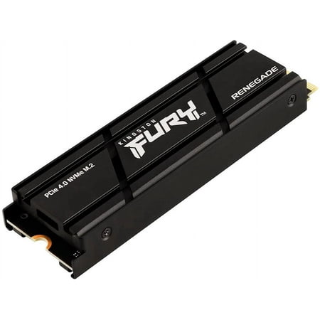Kingston SFYRSK/500G Fury Renegade 500GB PCIe Gen 4 NVMe M.2 Internal Gaming SSD with Heat Sink|PS5 Ready|Up to 7300MB/s