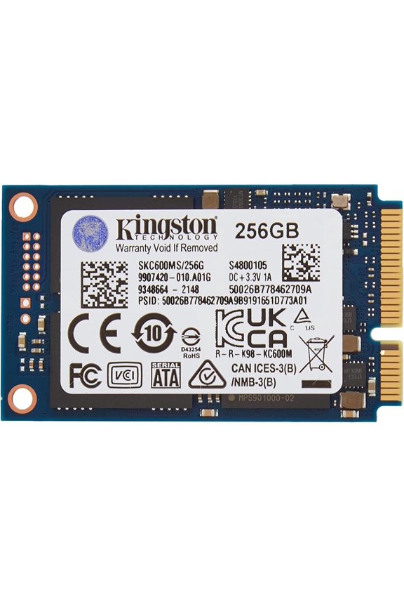 SSD KC600 256GB mSATA 3D TLC NAND SKC600MS/256G