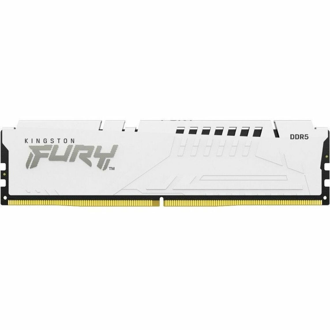 Kingston Technology 64GB 5600MT/S DDR5 CL40 DIMM Kit Of 2 Fury Beast White XMP
