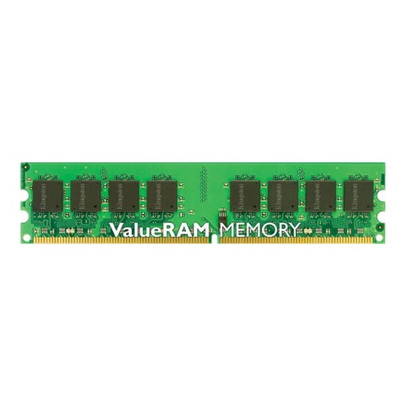 Kingston ValueRAM - DDR2 - module - 2 GB - DIMM 240-pin - 800 MHz / PC2-6400 - CL6 - 1.8 V - unbuffered - non-ECC - for AOpen XC Cube EU965, EZ965; Biostar A740G M2+, GF8200 M2+