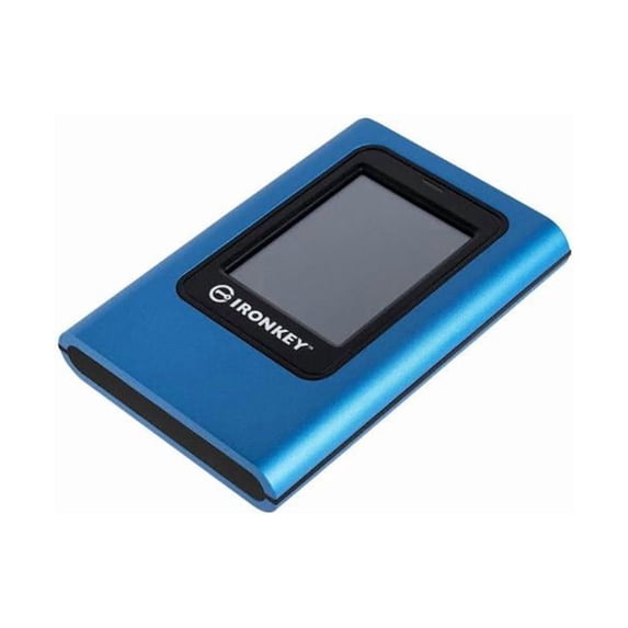 Kingston IronKey Vault Privacy 80 960GB External SSD | FIPS 197 | XTS-AES 256GB Encrypted | Touch Screen PIN | Secure Data Protection | IKVP80ES/960G