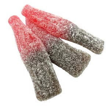 Kingsway Jumbo Fizzy Cherry Cola Bottles 250g