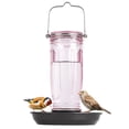thumbnail image 1 of Kingsyard Colorful Glass Water Bird Feeder Wild Bird Feeder for Outdoors Hanging Large Capacity, 1 of 8