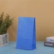 Kingtowag under $5! Food Storage Eco-Friendly, Leak-Free, Multi-Use, 5Pack Candy Packaging Flat White Kraft Paper Bag Paper Gift Bag, Food Storage Containers Ideal for Lunch, Meal Prep & Leftovers