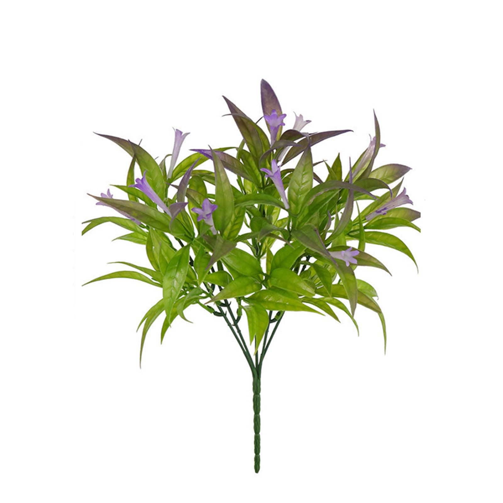 Kingtowag Artificial Plants Outdoor Fake Tropical Flowers Morning Glory