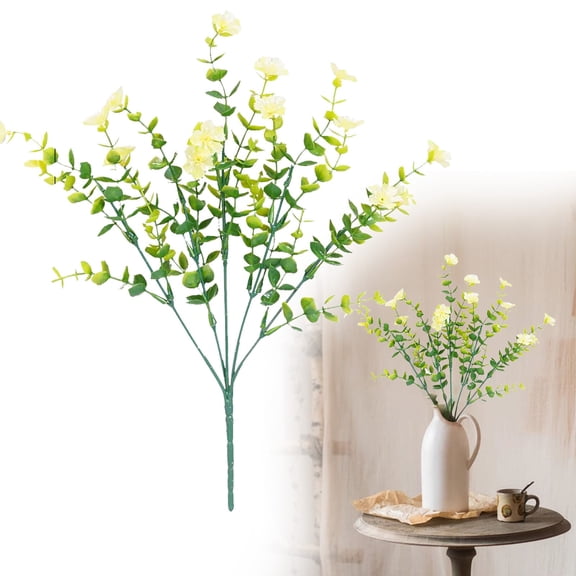 Kingtowag Artificial Morning Glory Hanging Vine Plant Outdoor Indoor Porch Garden Decor, 35-Inch Artificial Morning Glory Hanging Plant, Lifelike Flowers and Leaves, for Indoor or Outdoor Decor (#G)